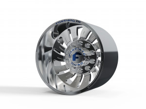 REAR forgiato Turbinata DURO DUALLY WHEEL 3D MODEL 3D 打印模型