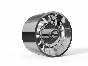 REAR forgiato Turbinata DURO DUALLY WHEEL 3D MODEL 3D 打印模型