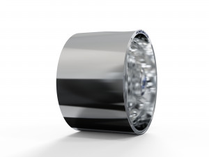 REAR forgiato Turbinata DURO DUALLY WHEEL 3D MODEL 3D 打印模型
