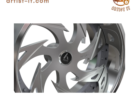 ARTIS ATOMIC RAD 3D-MODELL 3D Druckmodell