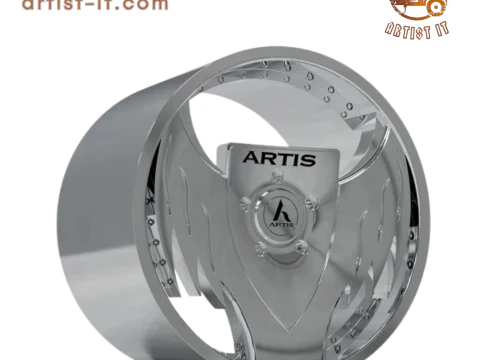 ARTIS BATMAN CONCAVE WHEEL 3D MODEL 3D Print Model