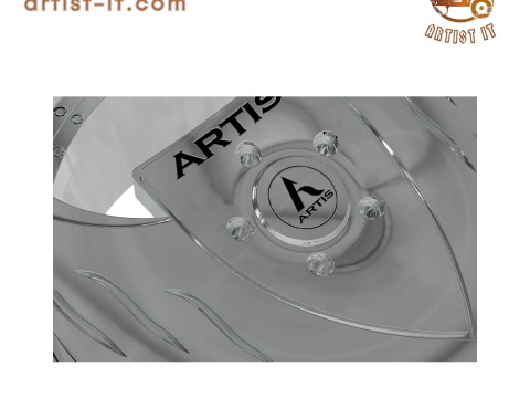 ARTIS BATMAN CONCAVE WHEEL 3D MODEL 3D Print Model