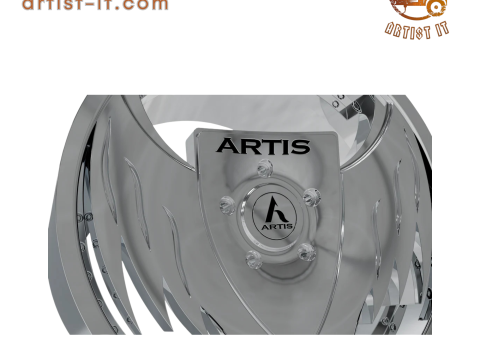 ARTIS BATMAN CONCAVE WHEEL 3D MODEL 3D Print Model