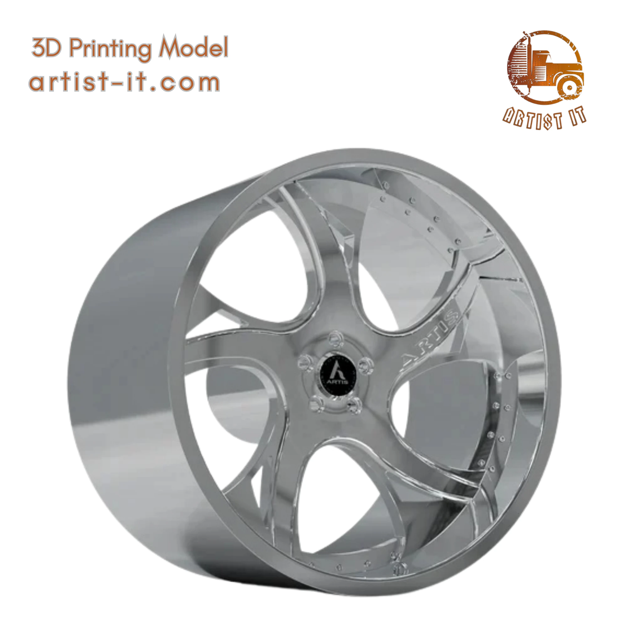 ARTIS CAPITAL WHEEL 3D MODEL 3D Print Model .c4d .max .obj .3ds .fbx .stl .blend 