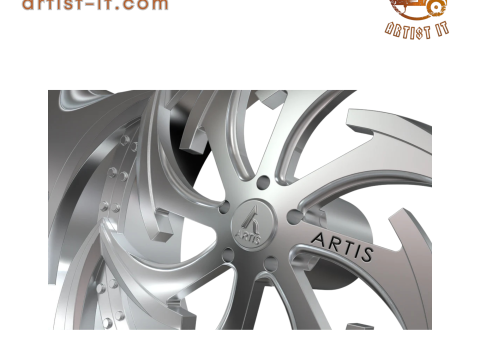 ARTIS dagger WHEEL 3D MODEL 3D Print Model