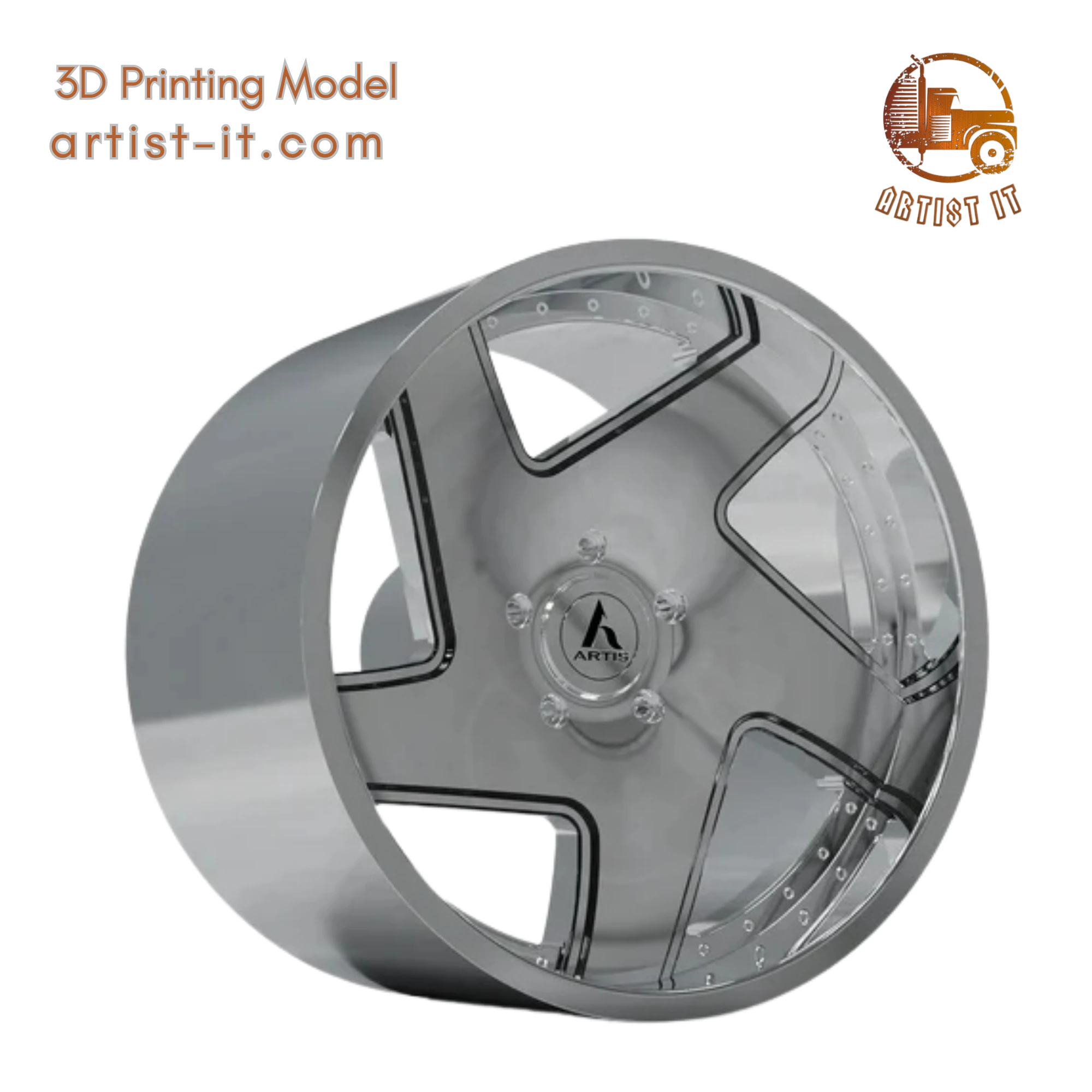 ARTIS DAWN-M WHEEL 3D MODEL 3D Print Model .c4d .max .obj .3ds .fbx .stl .blend