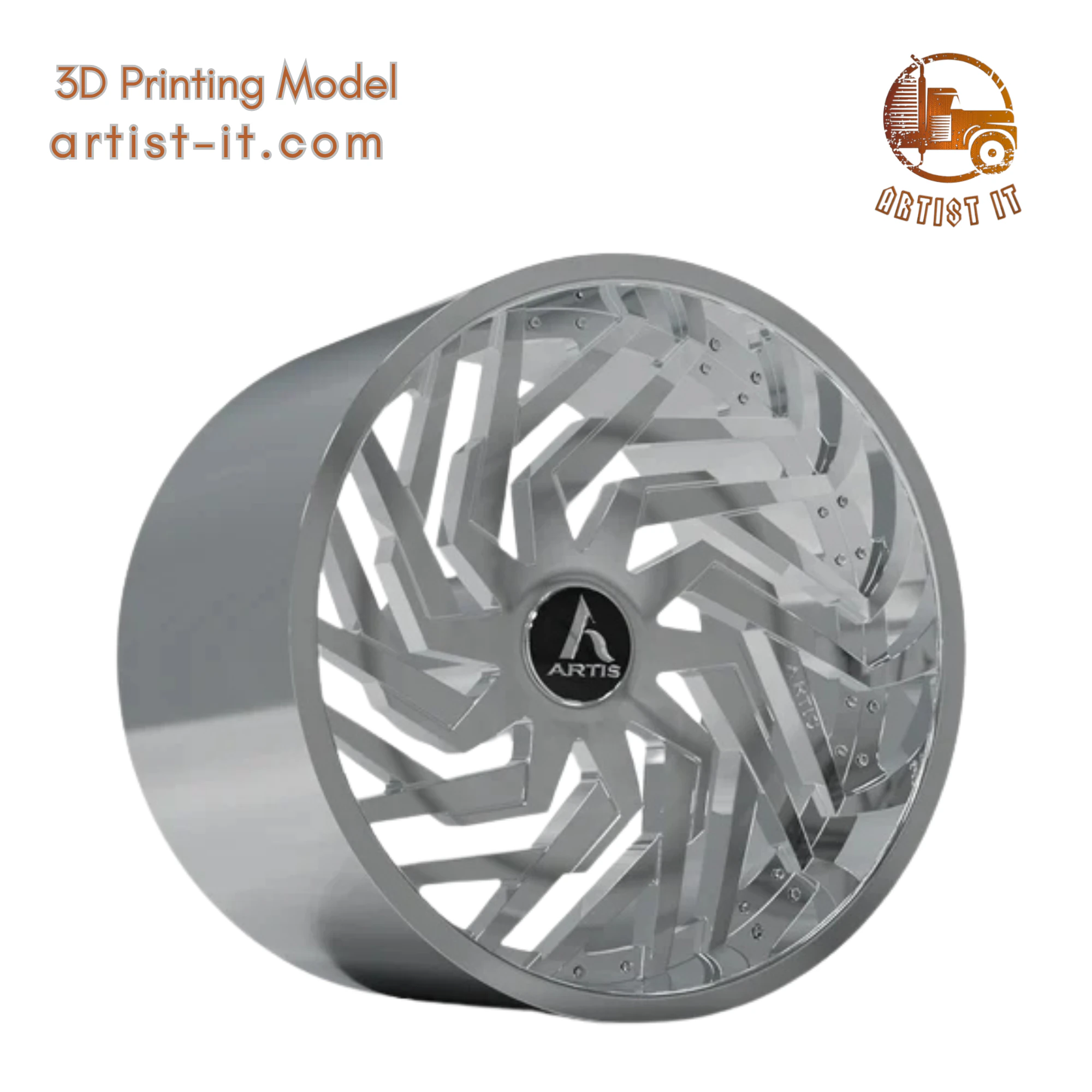 ARTIS JASPER-XL WHEEL 3D MODEL 3D Print Model .c4d .max .obj .3ds .fbx .stl .blend 