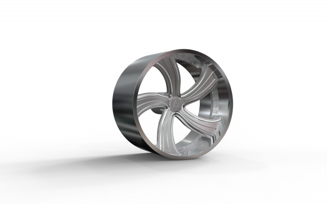 ARTIS KOKOMO WHEEL 3D MODEL 3Dプリントモデル .c4d .max .obj .3ds .fbx .stl .blend 
