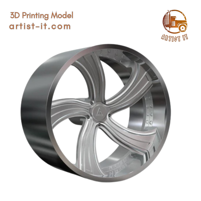 ARTIS KOKOMO WHEEL 3D MODEL 3D Print Model .c4d .max .obj .3ds .fbx .stl .blend 