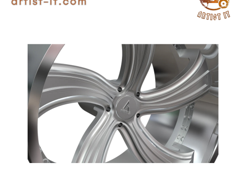 ARTIS KOKOMO WHEEL 3D MODEL 3D Print Model