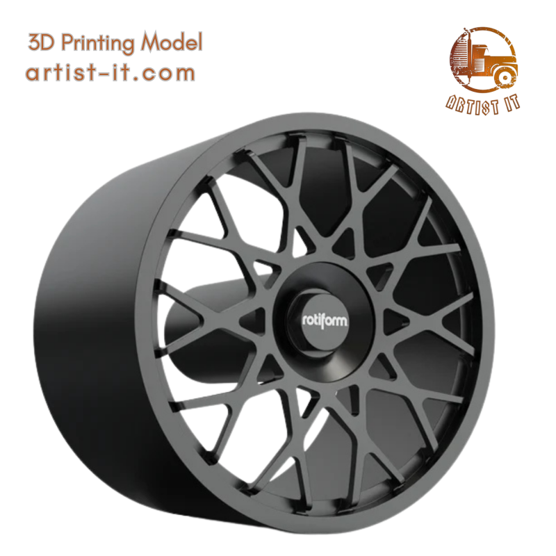 ROTIFORM BLQ-C WHEEL 3D MODEL 3D Print Model .c4d .max .obj .3ds .fbx .stl .blend 