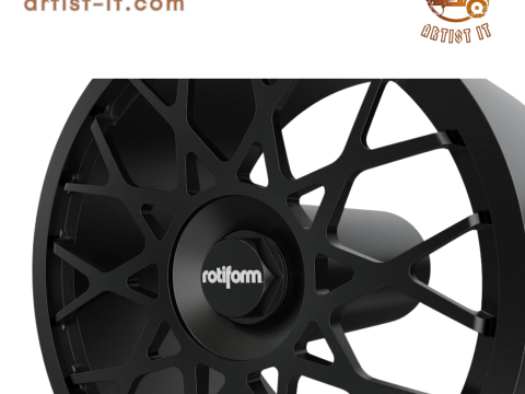 ROTIFORM BLQ-C WHEEL 3D MODEL 3D Print Model