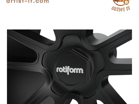 MODELLO 3D RUOTA ROTIFORM BTL Modello di stampa 3D