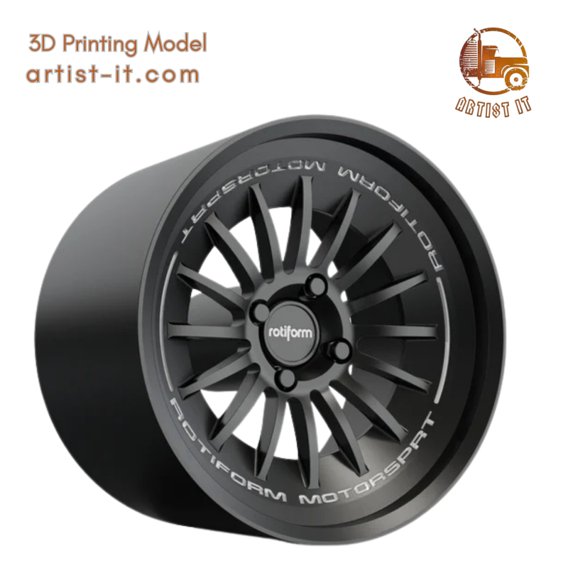 ROTIFORM BUC-M WHEEL 3D MODEL 3D Print Model .c4d .max .obj .3ds .fbx .stl .blend