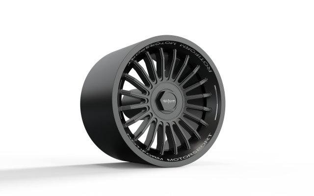 ROTIFORM BUC-MM WHEEL 3D MODEL 3Dプリントモデル .c4d .max .obj .3ds .fbx .stl .blend 
