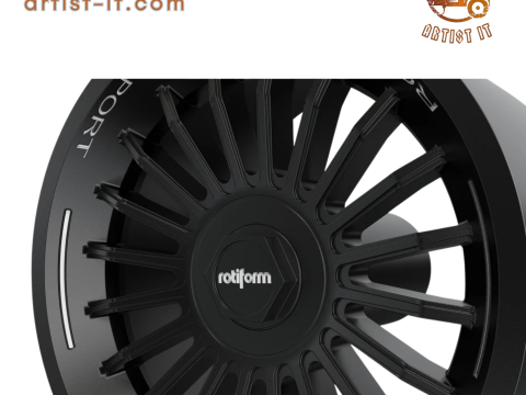ROTIFORM BUC-MM WHEEL 3D MODEL 3D Print Model