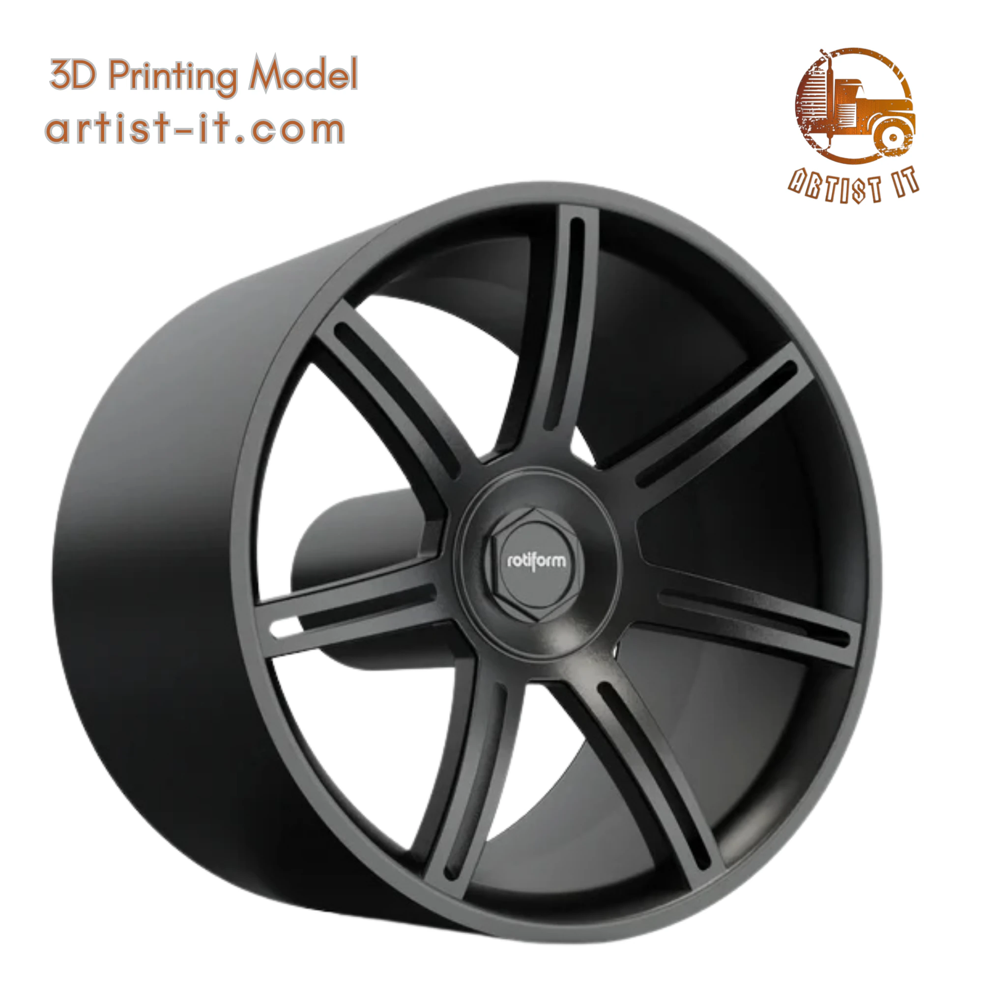 ROTIFORM FRA WHEEL 3D MODEL 3D Print Model .c4d .max .obj .3ds .fbx .stl .blend 