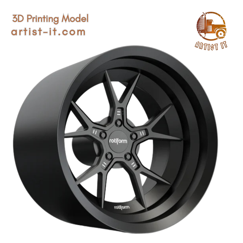 ROTIFORM KPR TEKERLEK 3D MODEL 3D Baskı Modeli .c4d .max .obj .3ds .fbx .stl .blend 