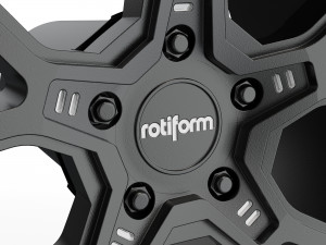 ROTIFORM KPRR WHEEL 3D MODEL Modello di stampa 3D