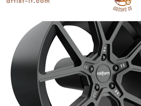 ROTIFORM KPRR WHEEL 3D MODEL 3D Print Model