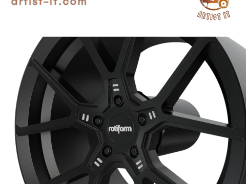 ROTIFORM KPRR WHEEL 3D MODEL 3D Print Model