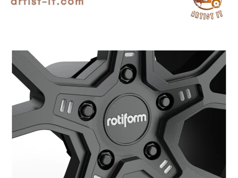 ROTIFORM KPRR WHEEL 3D MODEL 3D Print Model