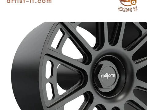 ROTIFORM OZR WHEEL 3D MODEL 3D Print Model