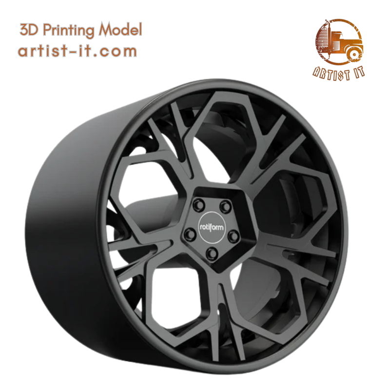 ROTIFORM SEF WHEEL 3D MODEL 3D Print Model .c4d .max .obj .3ds .fbx .stl .blend 