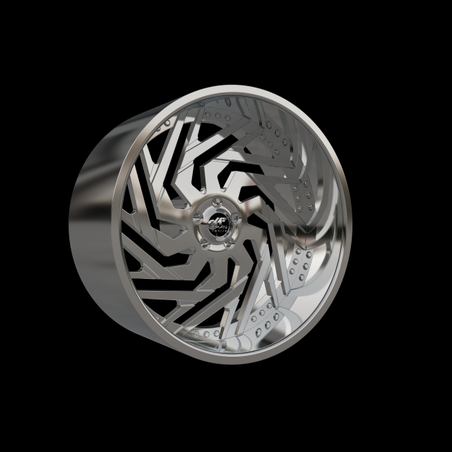 AMANI FORGED Adesso ORIGINAL FORGED WHEEL 3D MODEL 3D प्रिंट मॉडल .c4d .max .obj .3ds .fbx .stl .blend 