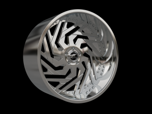AMANI FORGED Adesso ORIGINAL FORGED WHEEL 3D MODEL 3D Print Model