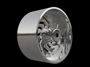 AMANI FORGED Adesso ORIGINAL FORGED WHEEL 3D MODEL 3D प्रिंट मॉडल