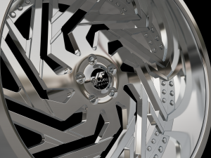 AMANI FORGED Adesso ORIGINAL FORGED WHEEL 3D MODEL 3D प्रिंट मॉडल
