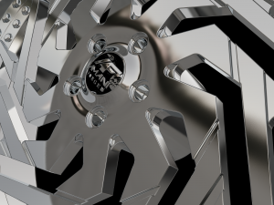 AMANI FORGED Adesso ORIGINAL FORGED WHEEL 3D MODEL 3D प्रिंट मॉडल