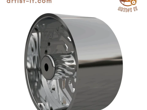 AMANI FORGED Adesso ORIGINAL FORGED WHEEL 3D MODEL 3D Print Model