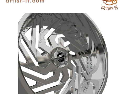 AMANI FORGED Adesso ORIGINAL FORGED WHEEL 3D MODEL 3D Print Model