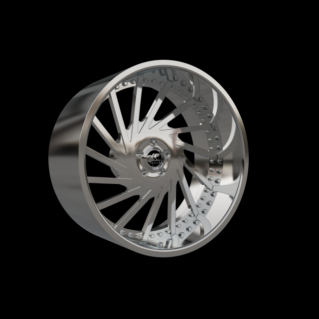 AMANI FORGED ALDO ORIGINAL FORGED WHEEL 3D MODEL 3D-Druckmodell .c4d .max .obj .3ds .fbx .stl .blend 