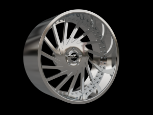 AMANI FORGED ALDO ORIGINAL FORGED WHEEL 3D MODEL 3D Print Model