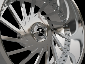 AMANI FORGED ALDO ORIGINAL FORGED WHEEL 3D MODEL 3D-Druckmodell