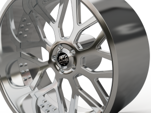 AMANI FORGED ALLORA ORIGINAL FORGED WHEEL 3D MODEL 3D Print Model