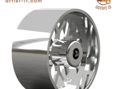AMANI FORGED ALLORA ORIGINAL FORGED WHEEL 3D MODEL 3D Print Model