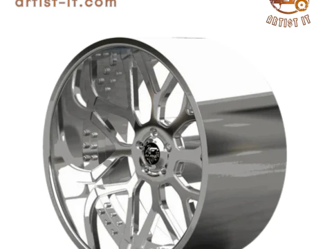 AMANI FORGED ALLORA ORIGINAL FORGED WHEEL 3D MODEL 3D Print Model