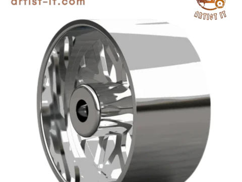 AMANI FORGED ALLORA ORIGINAL FORGED WHEEL 3D MODEL 3D Print Model