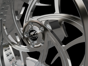 AMANI FORGED ALVA ORIGINAL FORGED WHEEL 3D MODEL 3D Принт Модель
