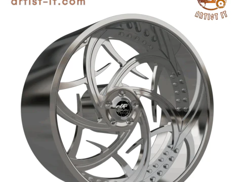 RUOTA FORGIATA ORIGINALE AMANI FORGED ALVA MODELLO 3D Modello di stampa 3D