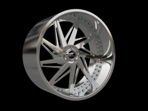 AMANI FORGED AMAZIN ORIGINAL FORGED WHEEL 3D MODEL 3D Print Model