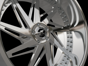 AMANI FORGED AMAZIN ORIGINAL FORGED WHEEL 3D MODEL 3D Принт Модель