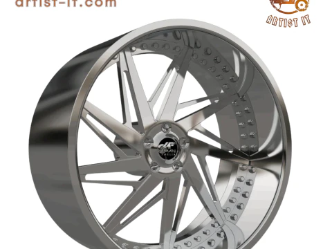 RUOTA FORGIATA ORIGINALE AMANI FORGED AMAZIN MODELLO 3D Modello di stampa 3D