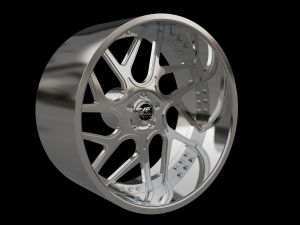 AMANI FORGED Apollo ORIGINAL FORGED WHEEL 3D MODEL 3D Print Model