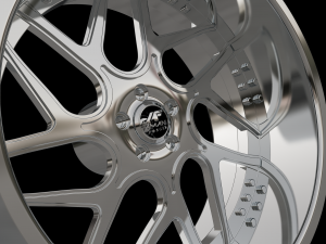 AMANI FORGED Apollo ORIGINAL FORGED WHEEL 3D MODEL 3D Print Model