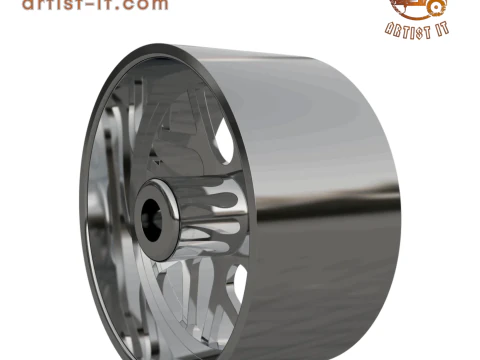 AMANI FORGED Apollo ORIGINAL FORGED WHEEL 3D MODEL 3D Print Model